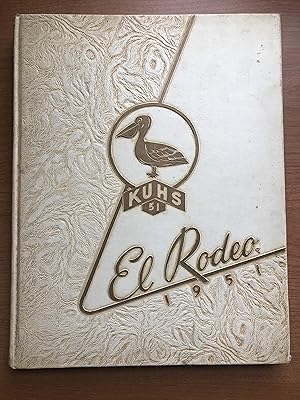 The El Rodeo 1951 Yearbook, Klamath Union High School, Klamath Falls, Oregon
