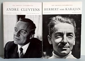 Seller image for Andre Cluytens - Die groen Interpreten / Herbert von Karajan - Die groen Interpreten - Aufnahmen von Roger Hauert - 2 Titel for sale by Verlag IL Kunst, Literatur & Antiquariat