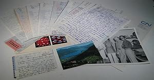 Lot de 11 lettres manuscrites (Archives)