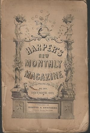 Seller image for Harper's New Monthly Magazine, Volume XLIV, No. 259: December, 1871 for sale by Dorley House Books, Inc.