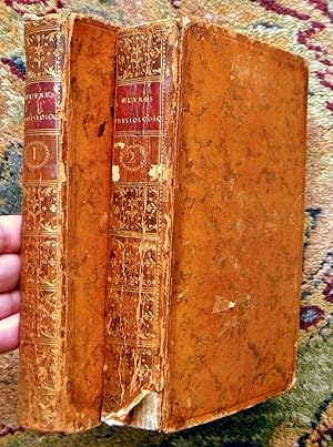 1767 SENSATIONS & PASSIONS of the FIVE SENSES - TWO VOLUMES w/ 19 PLATES - Rare
