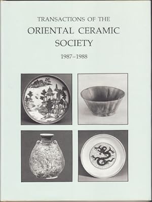Transactions of the Oriental Ceramic Society 1987-1988. Vol. 52.
