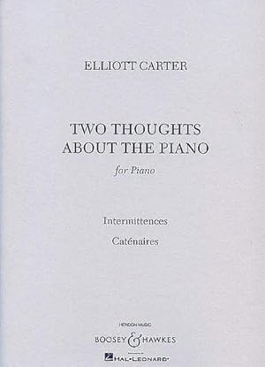 Bild des Verkufers fr Two Thoughts about the Piano: Klavier. : Klavier. zum Verkauf von AHA-BUCH