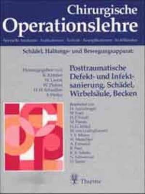 Bild des Verkufers fr Chirurgische Operationslehre. Spezielle Anatomie, Indikationen, Technik, Komplikationen: Posttraumatische Defektsanierung und Infektsanierung. . 10 Bde. in 12 Tl.-Bdn. u. 1 Erg.-Bd. zum Verkauf von AHA-BUCH