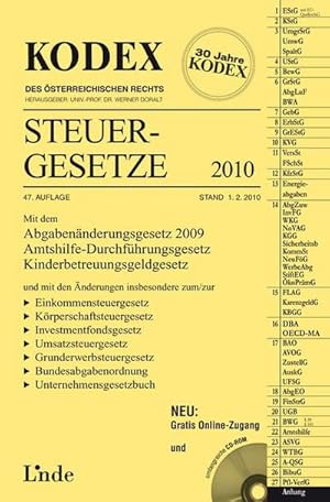 Bild des Verkufers fr Steuergesetze (f. sterreich), m. CD-ROM zum Verkauf von AHA-BUCH