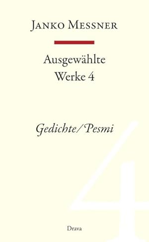 Bild des Verkufers fr Ausgewhlte Werke 4: Gedichte / Pesmi : Slowenisch-Deutsch zum Verkauf von AHA-BUCH