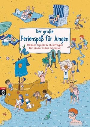 Seller image for Der groe Ferienspa fr Jungen : Rtsel, Spiele & Quizfragen fr einen tollen Sommer. Deutsche Erstausgabe for sale by AHA-BUCH
