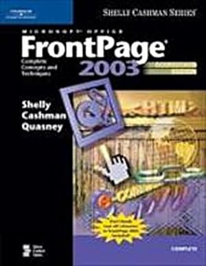 Bild des Verkufers fr Microsoft Office FrontPage 2003: Complete Concepts and Techniques, Coursecard Edition (Shelly Cashman) zum Verkauf von AHA-BUCH