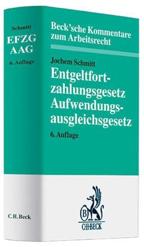 Seller image for Entgeltfortzahlungsgesetz / Aufwendungsausgleichsgesetz for sale by AHA-BUCH