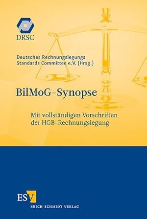 Seller image for BilMoG-Synopse: Mit vollstndigen Vorschriften der HGB-Rechnungslegung : Mit vollstndigen Vorschriften der HGB-Rechnungslegung. Hrsg.: Deutsches Rechnungslegungs Standards Commitee (DRSC) for sale by AHA-BUCH