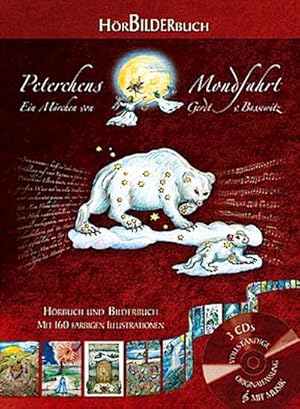 Image du vendeur pour HrBilderbuch Peterchens Mondfahrt, 3 Audio-CDs + Bilderbuch mit 160 farbigen Zeichnungen : Hrbuch & Bilderbuch. 175 Min. mis en vente par AHA-BUCH