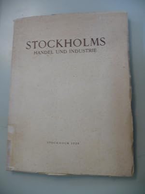 Seller image for Stockholms Handel Und Industrie for sale by Gebrauchtbcherlogistik  H.J. Lauterbach