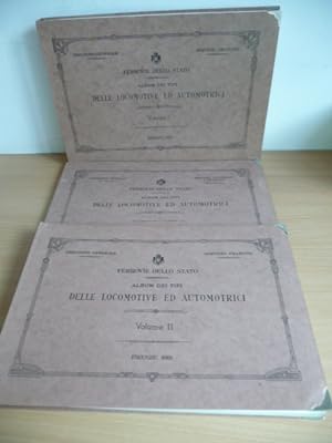Album Dei Tipi Delle Locomotive Ed Automotrici (3 BÜCHER)