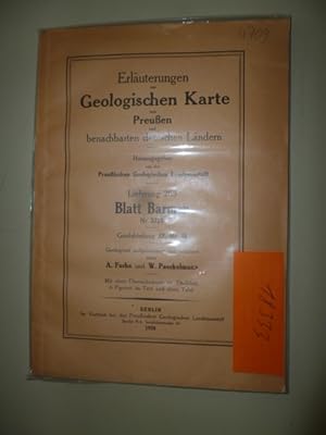 Erläuterungen zur Geologischen Karte von Preußen und benachbarten deutschen Ländern. - Lieferung ...