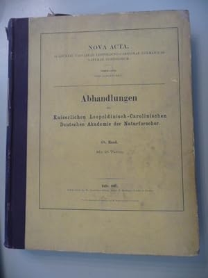 Bild des Verkufers fr Noca Acta - Monographie der Myristicaceen. zum Verkauf von Gebrauchtbcherlogistik  H.J. Lauterbach