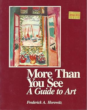 Immagine del venditore per More Than You See - A Guide to Art venduto da ART...on paper - 20th Century Art Books