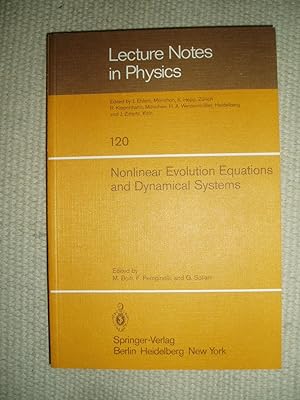 Nonlinear Evolution Equations and Dynamical Systems: Proceedings of the Meeting Held at the Unive...