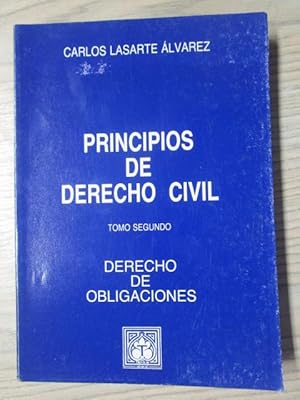 Seller image for PRINCIPIOS DE DERECHO CIVIL: TOMO II for sale by LIBRERIA AZACAN