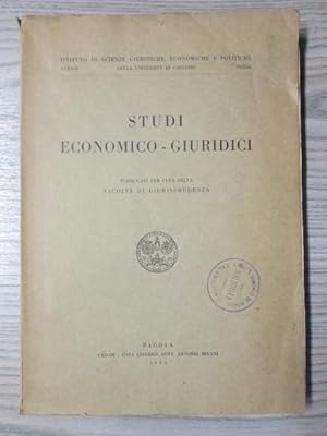 Image du vendeur pour STUDI ECONOMICO   GIURIDICI mis en vente par LIBRERIA AZACAN