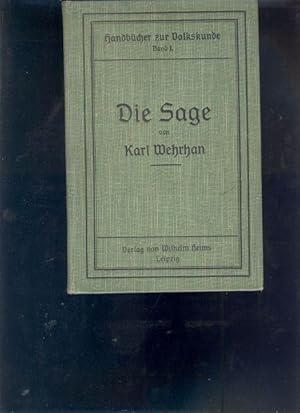 Seller image for Die Sage for sale by Windau Antiquariat