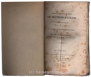 Seller image for Die Bcher des Apollonius von Perga " De Sectione Rationis " nach dem lateinischen des Edm. Halley frey bearbeitet, und mit einem Anhange versehen von Dr. W. A. Diesterweg. Mit 5 Steintafeln. for sale by Heinrich Heine Antiquariat oHG