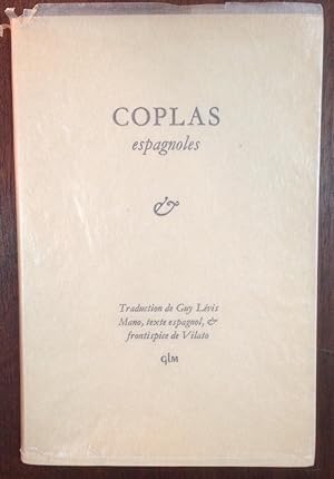 Seller image for Coplas espagnoles. Coplas espaolas. for sale by ABC - Eric Girod