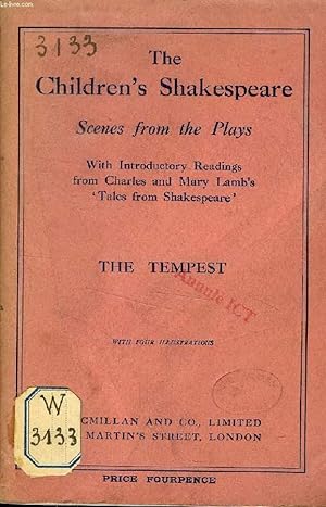 Seller image for THE CHILDREN'S SHAKESPEARE, SCENES FROM THE PLAYS, THE TEMPEST for sale by Le-Livre