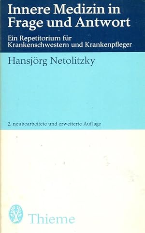 Image du vendeur pour Innere Medizin in Frage und Antwort. Ein Repititorium fr Krankenschwestern und Krankenpfleger. mis en vente par Online-Buchversand  Die Eule