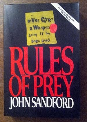 Rules of Prey - Advance Reading Copy