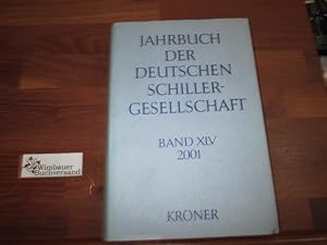 Bild des Verkufers fr Jahrbuch der Deutschen Schillergesellschaft, Bd.45, 2001 zum Verkauf von Antiquariat im Kaiserviertel | Wimbauer Buchversand