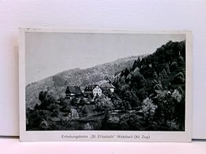 AK Walchwil (Kt. Zug), Erholungsheim "St. Elisabeth"