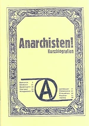 Anarchisten! Kurzbiografien