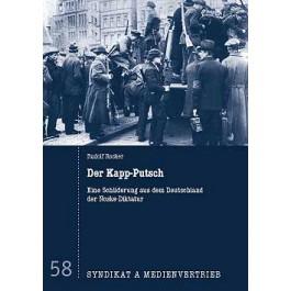 Seller image for Der Kapp-Putsch. Eine Schilderung aus dem Deutschland der Noske-Diktatur for sale by Antiquariat BM