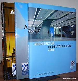 Bild des Verkufers fr Architektur in Deutschland '01 ('03, 2005). Deutscher Architekturpreis 2001 (2003, 2005). 3 Bnde. zum Verkauf von Antiquariat Christian Strobel (VDA/ILAB)