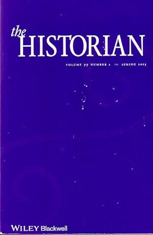 Seller image for The Historian, Volume 77 Number 1 Spring 2015 for sale by Rainy Day Paperback