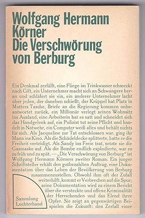 Seller image for Die Verschwrung von Berburg. Kriminalroman for sale by Kultgut