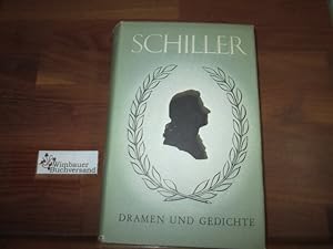 Bild des Verkufers fr Dramen und Gedichte. Friedrich Schiller. Hrsg. von d. Dt. Schillergesellschaft. Ausgew. u. eingel. von Erwin Ackerknecht, [u.a.] zum Verkauf von Antiquariat im Kaiserviertel | Wimbauer Buchversand