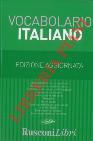 Dizionario italiano. Edizione aggiornata.