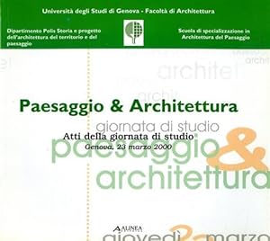 Immagine del venditore per Paesaggio & architettura. venduto da FIRENZELIBRI SRL