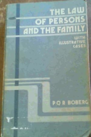 Bild des Verkufers fr The law of persons and the family: With illustrative cases zum Verkauf von Chapter 1