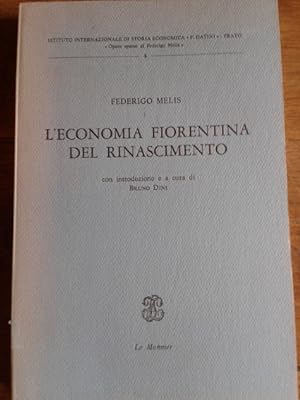 Bild des Verkufers fr L'ECONOMIA FIORENTINA DEL RINASCIMENTO zum Verkauf von Librera Pramo