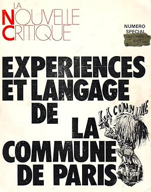 Expériences et language de la Commune de Paris