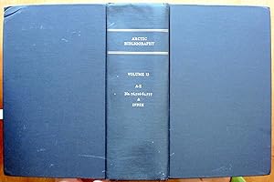 Arctic Bibliography. Volume 13 (XIII).