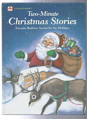 Immagine del venditore per TWO-MINUTE CHRISTMAS STORIES: favorite stories for the holidays venduto da ODDS & ENDS BOOKS