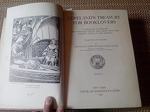 Seller image for Copeland s Treasury for Booklovers. A panorama of English and American Poetry and Prose from the Earliest Times to the Present (Volume II). for sale by Librera "Franz Kafka" Mxico.