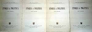 STORIA E POLITICA ANNO VI 1967 FASCICOLI I II III E IV