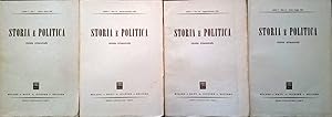 STORIA E POLITICA RIVISTA TRIMESTRALE ANNO V 1966 FASCICOLI I II III E IV