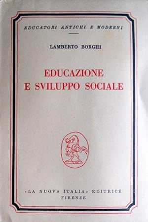 EDUCAZIONE E SVILUPPO SOCIALE
