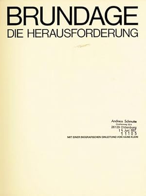 Die Herausforderung.