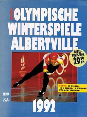 Bild des Verkufers fr XVI.Olympische Winterspiele Albertville '92. zum Verkauf von AGON SportsWorld GmbH